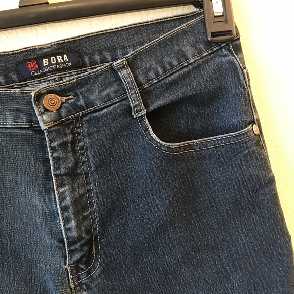 Bora Classic Fashion Denim Blue Jeans Womens Size 28 US 6 Flawed - Picture 5 of 13